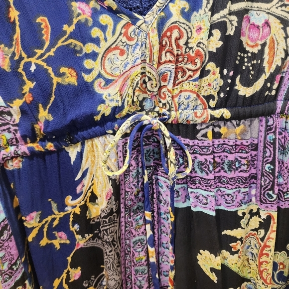 BILA Women's Spring Ruffled Sleeveless Maxi dress size M - Picture 5 of 10